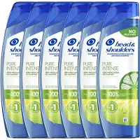 Head & shoulders Pure Intense Oil Control Anti-Roos Shampoo - Met Citrus - 6 x 250ml