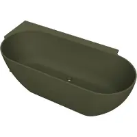 Arcqua Havana Back To Wall Ligbad Links 170x80 cm Mat Groen