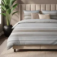 Dekbed Discounter Dekbedovertrek Katoen-Satijn - White Linen 260 x