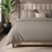 Dekbed Discounter Dekbedovertrek Katoen-Satijn - Cubic 200 x 200/220