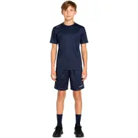 Stanno junior voetbalshirt donkerblauw Sport t-shirt Jongens/Meisjes Polyester Ronde hals - maat 116