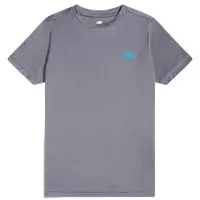 New Balance T-shirt - grijs Jongens/Meisjes Polyester Ronde hals Effen - maat 164