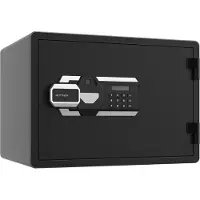 Rottner brandwerende kluis BlackFire 350 met elektronisch slot en vingerafdrukherkenning, zwart