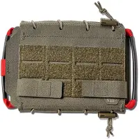 5.11 Tactical UCR Flat IFAK Pouch - Vlakke EHBO-tas met uitneembare inzet - Ranger Green