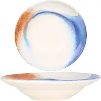 Bonna Pastabord kymen porselein 24 cm (400cc) set van 2