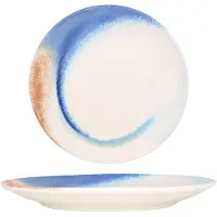 Bonna Dinerbord kymen porselein 25 cm set van 6