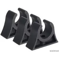 Osculati Klemmen voor buizen, zwart, 37/40 mm, 34.358.38