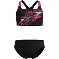 Speedo - Kid's Medley Logo 2 Piece - Bikini 152, zwart