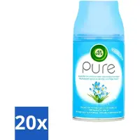 Air Wick 20 x Freshmatic Automatische Spray Navulling Pure Lentedauw 250 ml - Luchtverfrisser - Lentedauw - Natuurlijke Geur - Geurverspreider - Geurneutralisatie