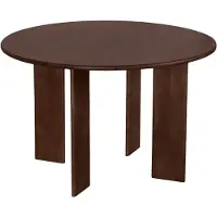 Lewis & Loft Eettafel Lila -Rond ⌀120 - FSC-gecertificeerd mangohout - Bruin