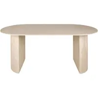 Nest of Nora Eettafel Nino - Ovaal 180 cm - Keramiek travertin