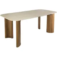 Nest of Nora Eettafel Sorell - Keramiek 180cm - Design tafel - Keramiek travertin