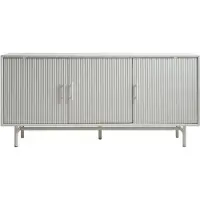 Nest of Nora Houten dressoir Lona - met lameldeuren - Moderne opbergkast - Lichtgrijs