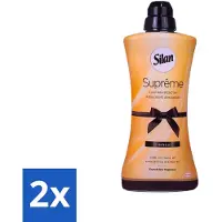 Silan 2 x Suprême - Wasverzachter - Glamour - 44 Wasbeurten - 1.2L - Wasverzachter - Wasverzachter Glamour - Luxe Wasverzachter - Zachte Was - Geurige Was