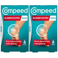 Compeed 2x Blarenpleister Medium 6 stuks