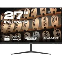 Japannext 27" WQHD Monitor JN-IPS27WQHDR-C65W
