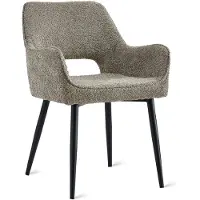 Nest of Nora Set van 2 - Eetkamerstoelen Ronn - Stof - Taupe