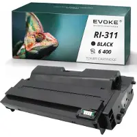 Evoke compatibele tonercartridge voor de Ricoh-printer 311 407249, zwart, compatibel met SP311DNW, SP311SFNW, SP325DNW, SP325SNW