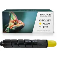 Evoke compatibele tonercartridge voor de Canon-printer C-EXV29 Y 2802B002 CEXV29, geel, opbrengst: 27.000 pagina's, compatibel met iR C5035i en C5235i