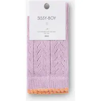 Sissy-Boy Lichtpaarse sokken met ajour | Maat: 39-41