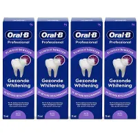 Oral-B Professionele Whitening Tandpasta – Voordeelverpakking 4 Stuks (4 x 75 ml)
