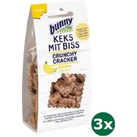 Bunny Nature 3x50 gr crunchy cracker banaan