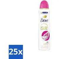 Dove 25 x – Deodorant Spray – Dragon Fruit & Coconut Cream – 150 ml - Anti-transpirant Spray - Zweetvermindering - Okselverzorging - Frisse Geur - 72 Uur Bescherming