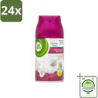 Air Wick Freshmatic - Luchtverfrisser Navulling - Lelie & Satijn - 250ml - Voordeelverpakking - 24 stuks - Luchtverfrisser -