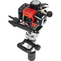 OEM Benzine aangedreven paalrammer, 32,6 cm³ cilinderinhoud, 0,9 kW vermogen, twee behuizingsmaten, 0,87 liter brandstoftank, 7000 tpm stationaire snelheid