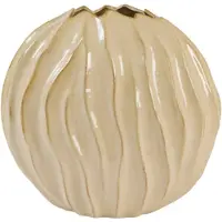 Light & Living Light&living Vaas deco 41x20x42 cm PODURI keramiek licht bruin