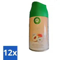 Air Wick 12 x - Luchtverfrisser Navulling - Witte Perzik - Automatische Spray - 250 ml - Freshmatic - Witte Perzik - Geurverspreiding - Automatische Spray - Navulling