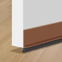 OEM Set van 2 stuks, zelfklevende deurkrukplaten voor efficiënte luchtpompen, verstelbare grootte: 100 cm x 5 cm