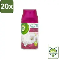 Air Wick 20 x Freshmatic - Luchtverfrisser Navulling - Lelie & Satijn - 250ml - Grootverpakking - Luchtverfrisser - - Geur - Lelie - Satijn