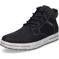 Rieker Veterboots grijs / zwart