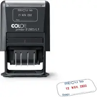 Colop tekststempel Printer S260/L1 N | met datum en ONTVANGEN
