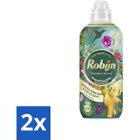 Robijn 2 x – Wasverzachter – Intense Paradise Secret – 765 ml - Wasverzachter - Wasverzachter Paradise Secret - Wasverzachter 38 Wasbeurten - Wasverzachter Geur - Wasverzachter Zachtheid