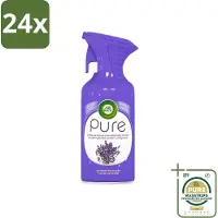 Air Wick - Luchtverfrisser Spray - Paarse Lavendel - 250ml - Voordeelverpakking - 24 stuks - Geurspray - Huisgeur