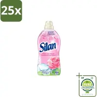 Silan 25 x – Wasverzachter – Classic Pink Passie voor Rozen – 1144 ml - Grootverpakking - Wasverzachter - Roze Geur - Wasgoed Verzachter - Kleding Verzachter - Statische Elektriciteit