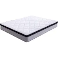 MODFU - Matras - Binnenvering - Ergonomisch - Stevig - Wit - 140 X 200 Cm - 25 Cm