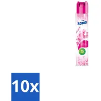 At Home 10 x – Luchtverfrisser Spray – Cherry Blossom – Fris Bloemig - 400 ml - Luchtverfrisser Cherry Blossom - Bloemige Geur - Frisse Geur - Geur Neutraliseren - Kersenbloesem