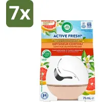 Air Wick 7 x Decosphere - Luchtverfrisser - Grapefruit & Oranjebloessem - 75g - Luchtverfrisser - Frisse Geur - Grapefruit - Oranjebloessem - Geur Neutraliseren
