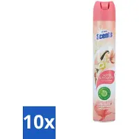 At Home 10 x - Scents - Luchtverfrisser - Vanilla & Magnolia - Verwijdert Vieze Geurtjes - 400 ml - Luchtverfrisser - Geur - Vieze Geurtjes - Geur Neutraliseren - Geur Verspreiding