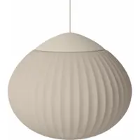Bolia Hanglamp Acorn Matt Creme Painted Oak / Sand Fabric 50 cm