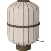Bolia Tafellamp Lucén Sand Fabric / Dark Oiled Oak 28 x 42 cm