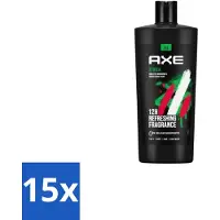 Axe 15 x – Douchegel – Africa – 700 ml - Douchegel - Douchegel Africa - Douchegel Voor Mannen - Douchegel Warm - Douchegel Kruidig