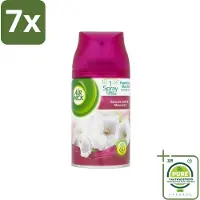 Air Wick 7 x Freshmatic - Luchtverfrisser Navulling - Lelie & Satijn - 250ml - Grootverpakking - Luchtverfrisser - - Geur - Lelie - Satijn