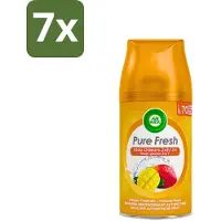 Air Wick 7 x Freshmatic - Luchtverfrisser Navulling - Tropische Mango - 250ml - Tropische Mango - Geurverspreider - Geur - Luchtverfrisser - Navulling