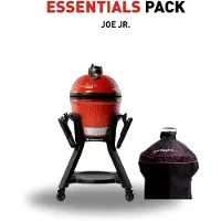 Kamado joe Joe Junior Complete Set – Compacte Keramische Kamado BBQ Ø34 cm met Onderstel en Hoes – Houtskool Barbecue voor Balkon, Camping en Terras