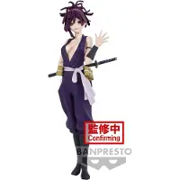 Banpresto Yuzuriha DXF Hells Paradise Figuur, 17 cm, paars. Paars, one size