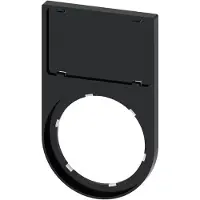 Siemens SIRIUS ACT Labelhouder 17.5x27mm Zwart - 3SU19000AS100AA0 [10 Stuks]